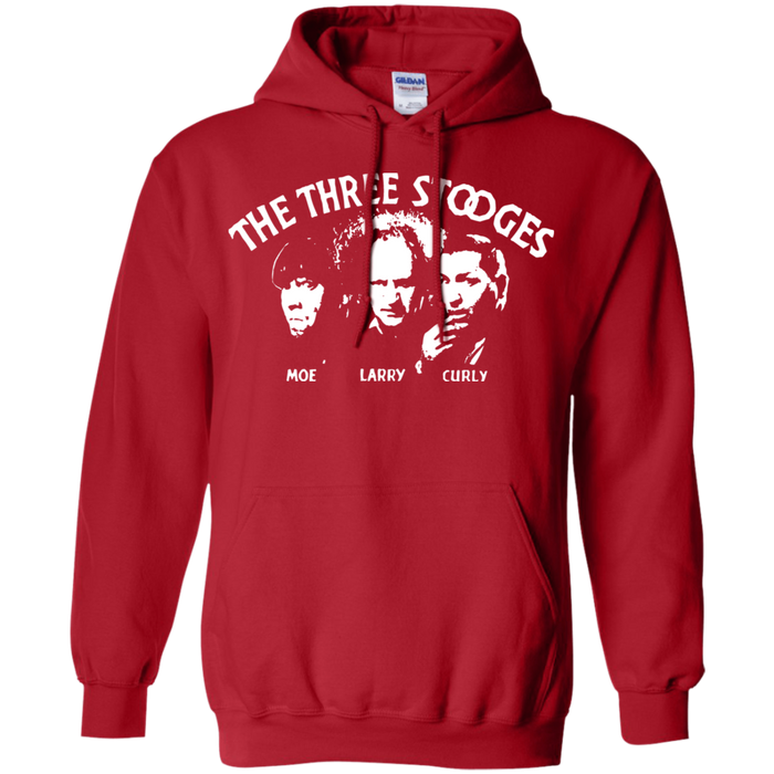 Three Stooges Pullover Hoodie Classic Opening Credits
