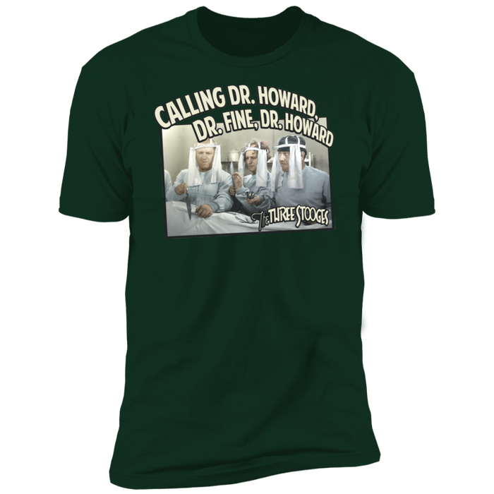 Three Stooges Doctors Premium Short Sleeve T-Shirt