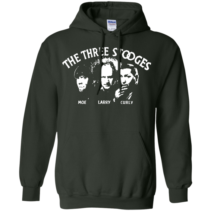 Three Stooges Pullover Hoodie Classic Opening Credits
