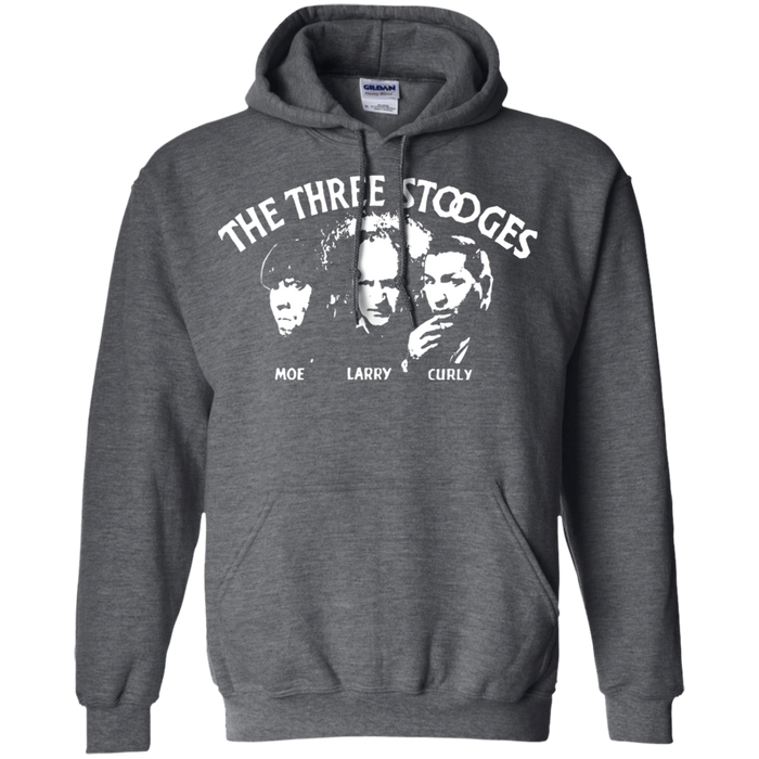 Three Stooges Pullover Hoodie Classic Opening Credits