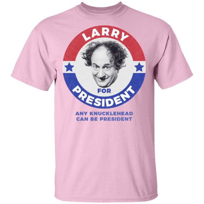 Three Stooges Larry For President T-Shirt