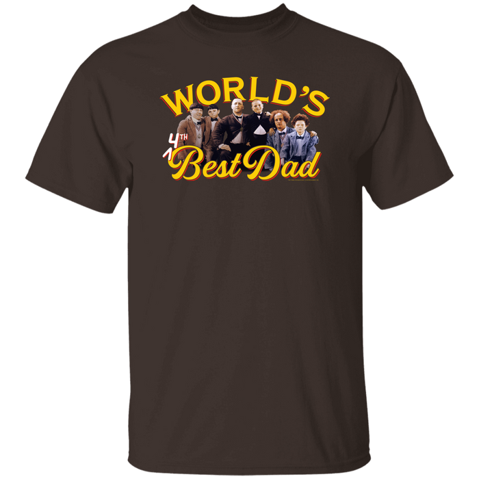 Three Stooges World's Best Dad T-Shirt