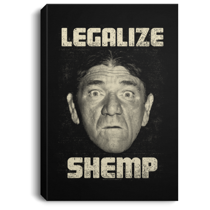 Three Stooges Legalize Shemp Portrait Canvas .75In Frame