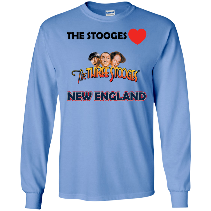 Three Stooges Love New England Long Sleeve Shirt