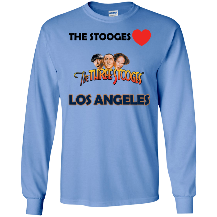 Three Stooges Love Los Angeles Long Sleeve Shirt