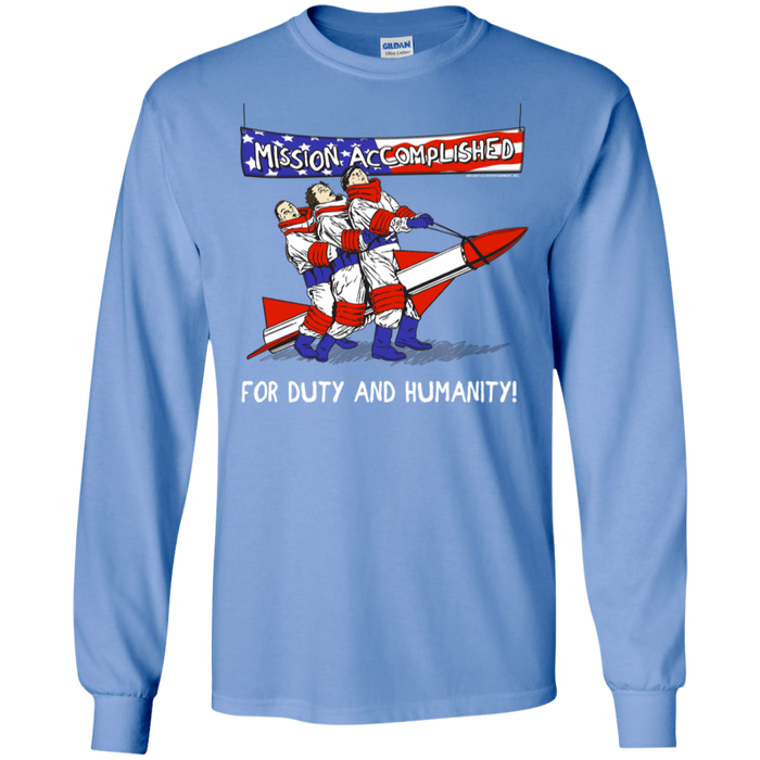 Three Stooges Mission Accomplished Long Sleeve T-Shirt