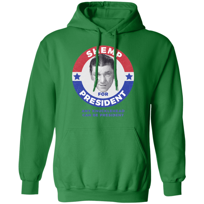 Three Stooges Shemp For President Pullover Hoodie
