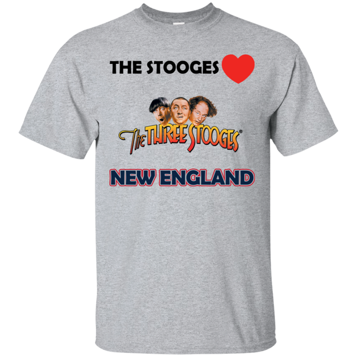 Three Stooges Love New England T-Shirt