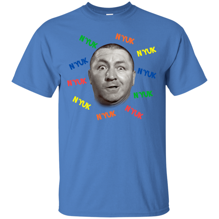 Three Stooges Curly Retro Nyuk T-Shirt