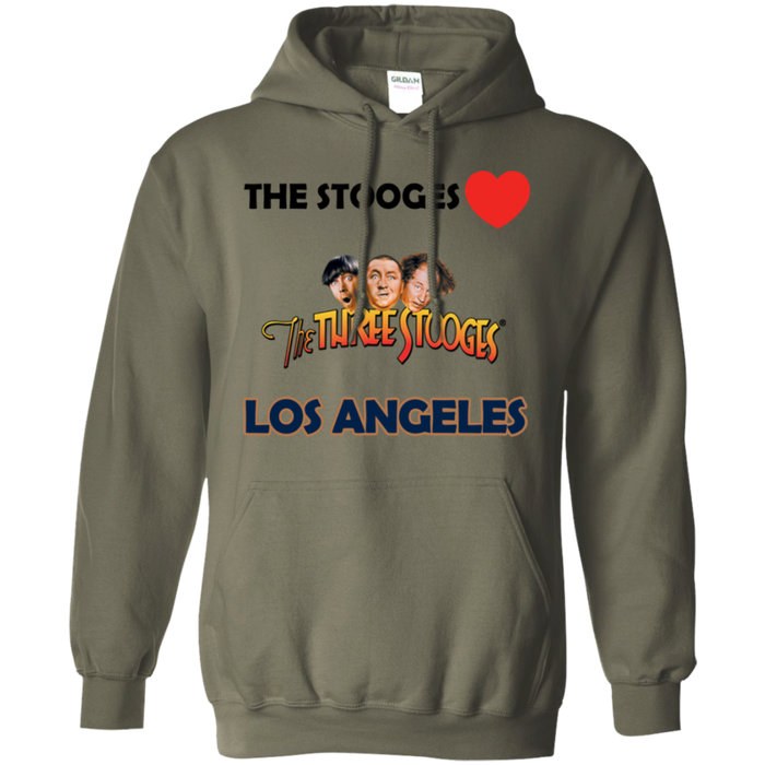 Three Stooges Love Los Angeles Hoodie