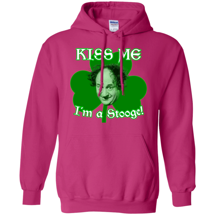 Three Stooges Kiss Me I'm A Stooge Hoodie