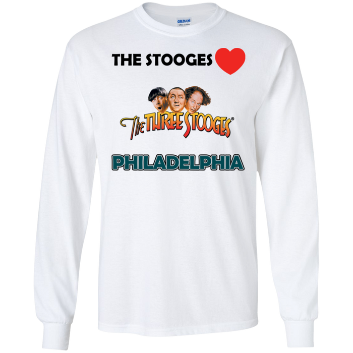 Three Stooges Love Philadelphia Long Sleeve Shirt