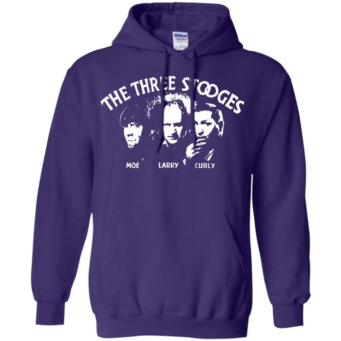Three Stooges Pullover Hoodie Classic Opening Credits