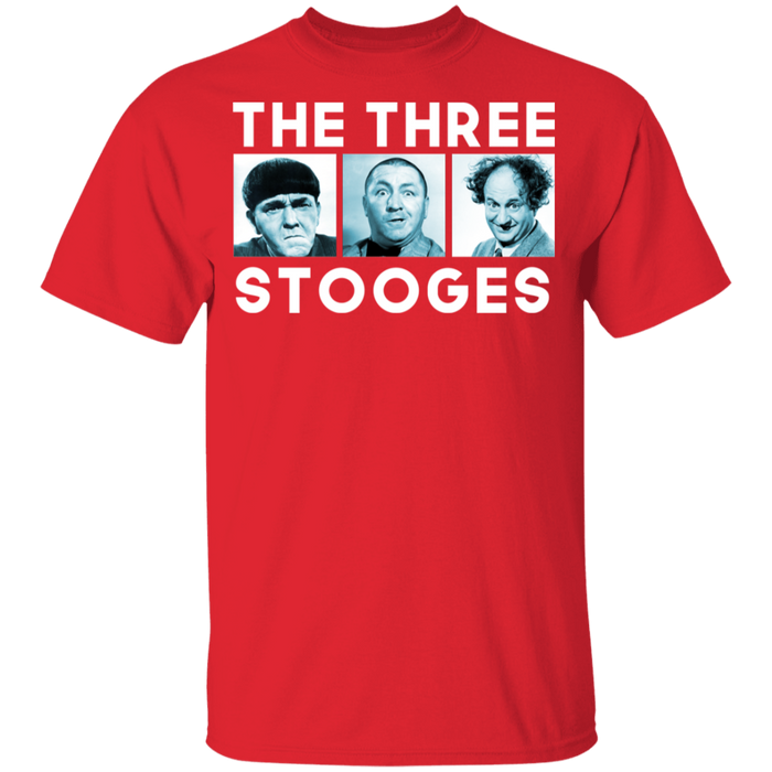 Three Stooges Three Squares Youth 100% Cotton T-Shirt