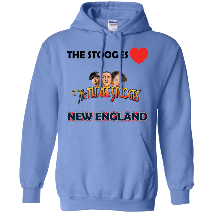 Three Stooges Love New England Hoodie