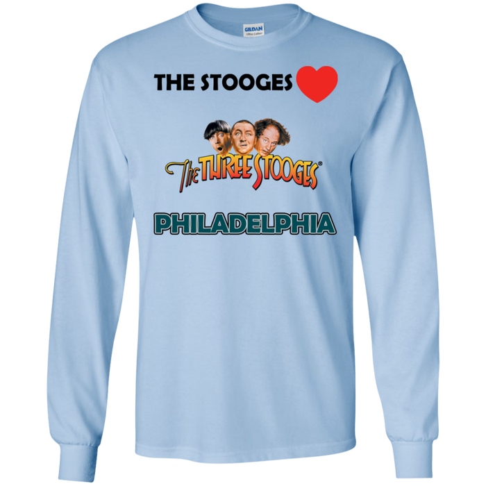 Three Stooges Love Philadelphia Long Sleeve Shirt