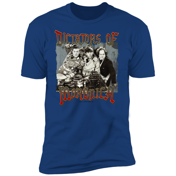 Three Stooges Dictators Of Moronica Premium Short Sleeve T-Shirt