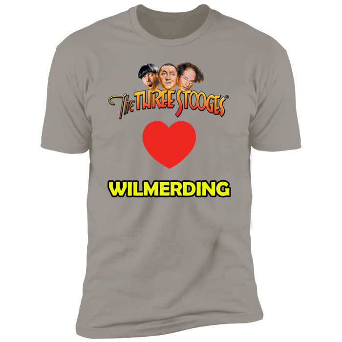 Three Stooges Love Wilmerding Premium Short Sleeve Tee