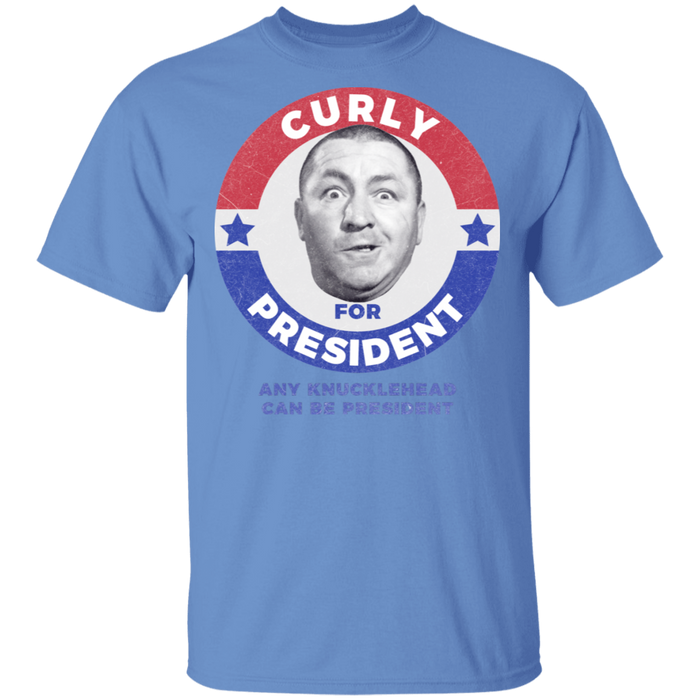 Three Stooges Curly For President T-Shirt