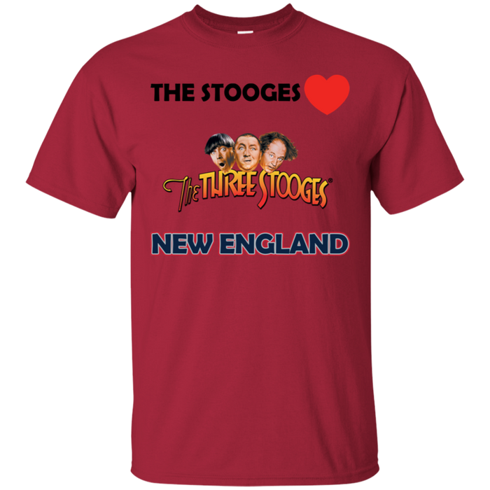 Three Stooges Love New England T-Shirt