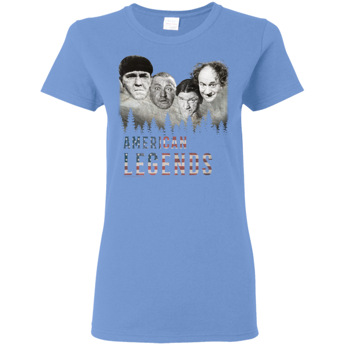 Three Stooges American Legends Ladies' T-Shirt