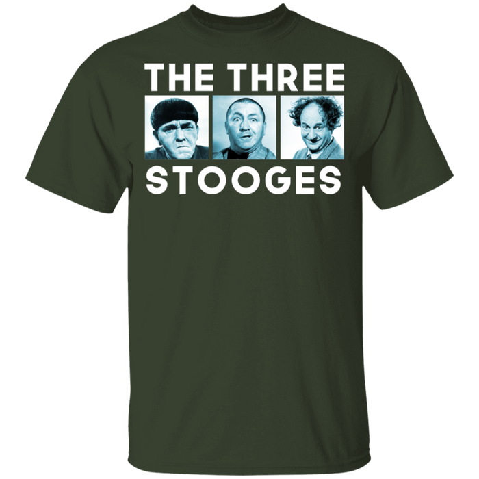 Three Stooges Three Squares Youth 100% Cotton T-Shirt