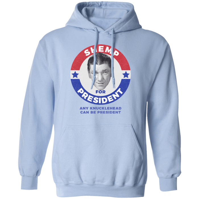 Three Stooges Shemp For President Pullover Hoodie