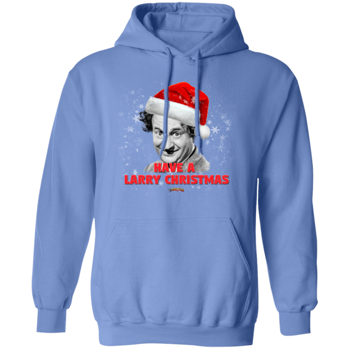 Three Stooges Have A Larry Christmas Pullover Hoodie