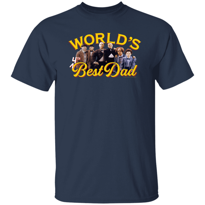 Three Stooges World's Best Dad T-Shirt