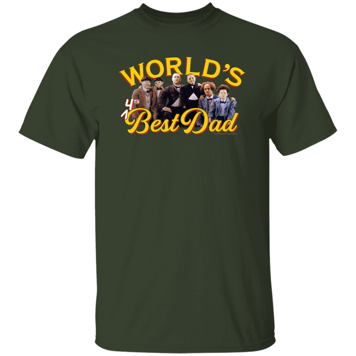 Three Stooges World's Best Dad T-Shirt