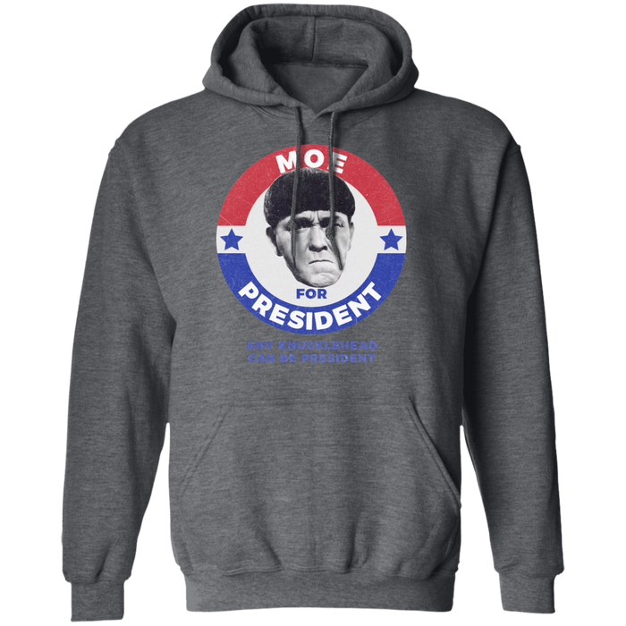 Three Stooges Moe For President Pullover Hoodie