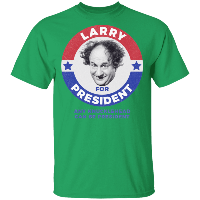 Three Stooges Larry For President T-Shirt