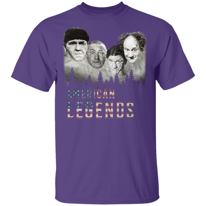 Three Stooges American Legends Youth Kids 100% Cotton T-Shirt