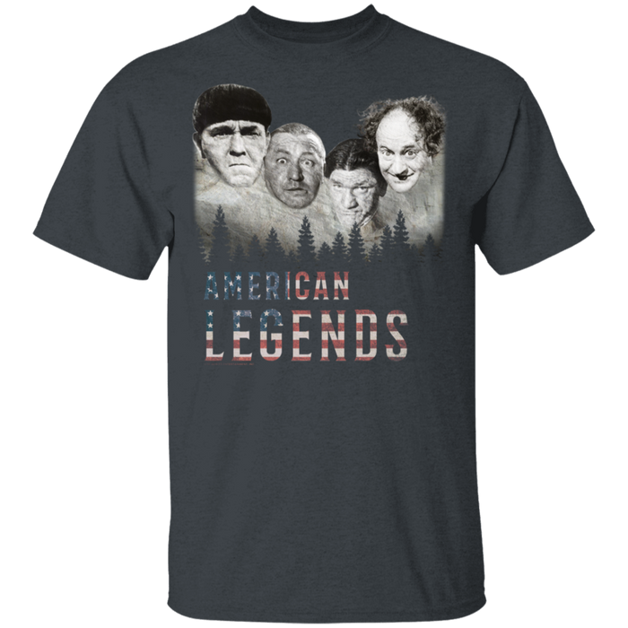 Three Stooges American Legends Youth Kids 100% Cotton T-Shirt