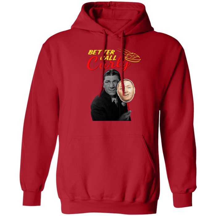 Three Stooges Better Call Curly W/ Shemp Premium  Pullover Hoodie