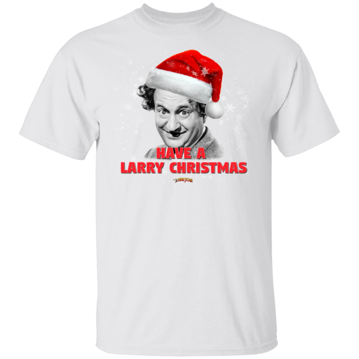 Three Stooges Have A Larry Christmas T-Shirt