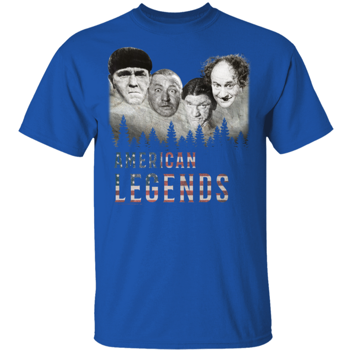 Three Stooges American Legends Youth Kids 100% Cotton T-Shirt