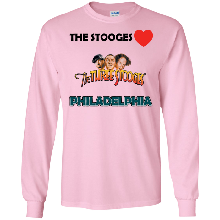 Three Stooges Love Philadelphia Long Sleeve Shirt