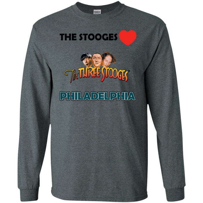 Three Stooges Love Philadelphia Long Sleeve Shirt