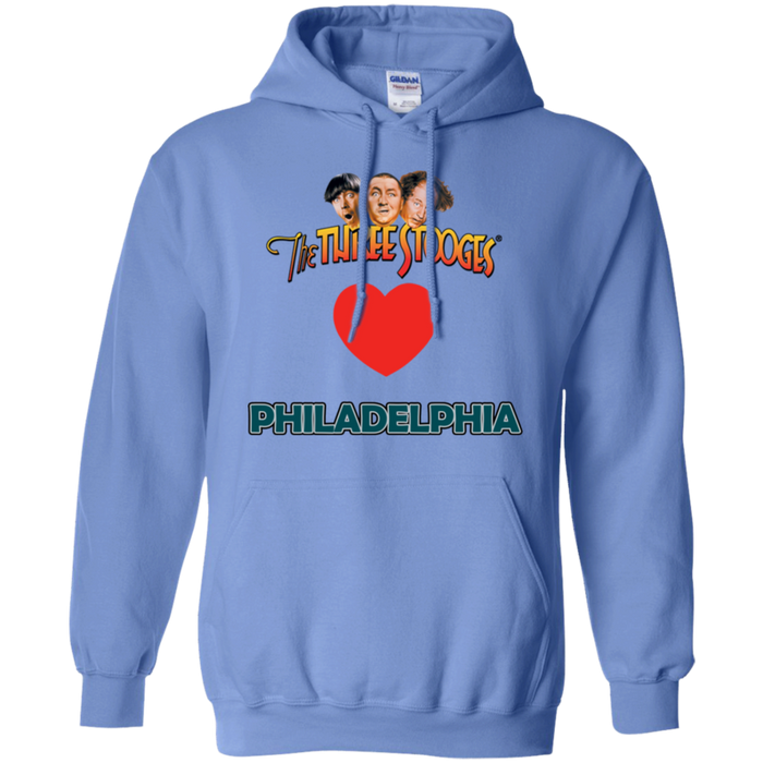 Three Stooges Love Philadelphia Heart Hoodie