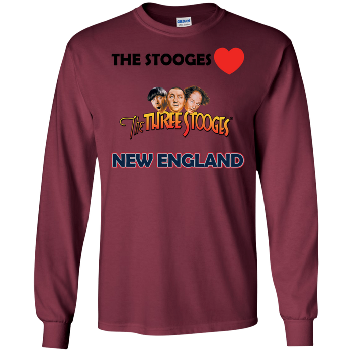 Three Stooges Love New England Long Sleeve Shirt