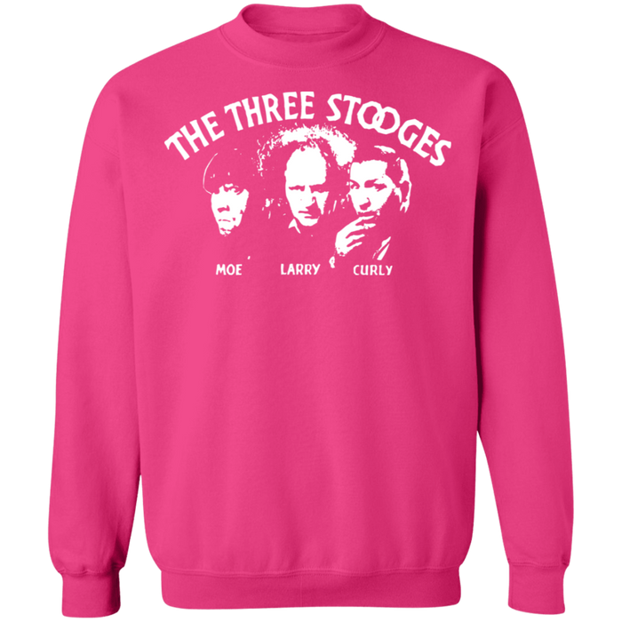Three Stooges Opening Credits Crewneck Pullover Sweatshirt