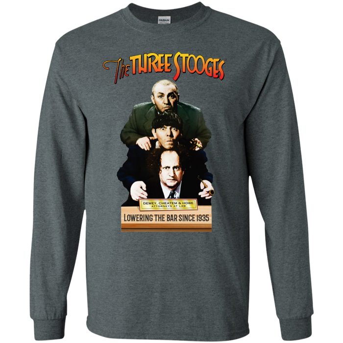 Three Stooges Dewey, Cheatem, & Howe Long Sleeve T-Shirt