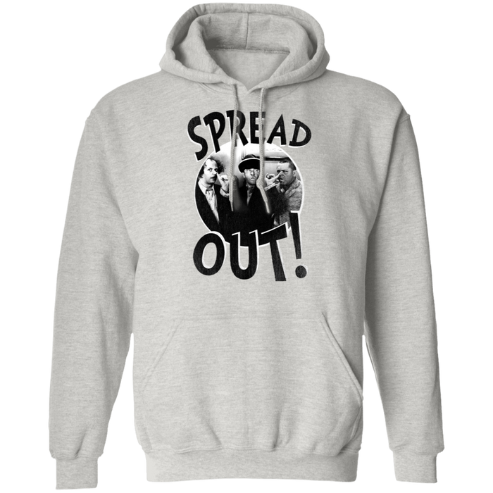 Three Stooges Spread Out Pullover Hoodie Sweatshirt