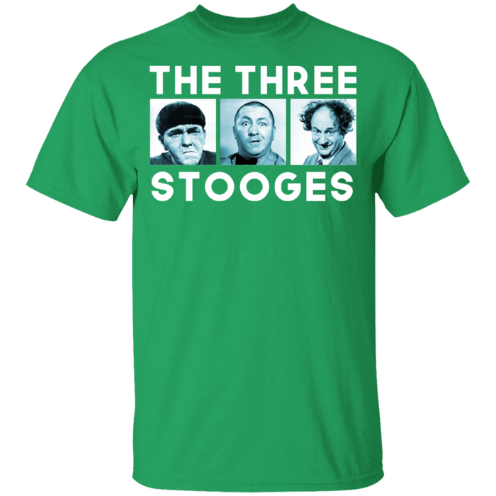Three Stooges Three Squares Youth 100% Cotton T-Shirt