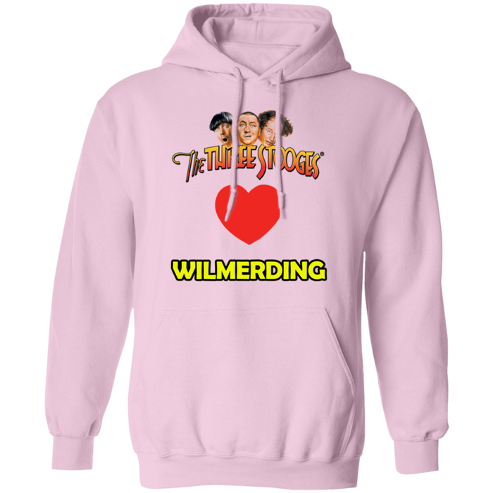 Three Stooges Love Wilmerding Pullover Hoodie