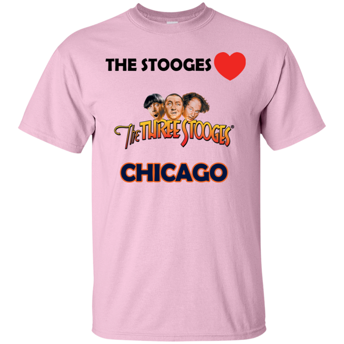 Three Stooges Love Chicago T-Shirt
