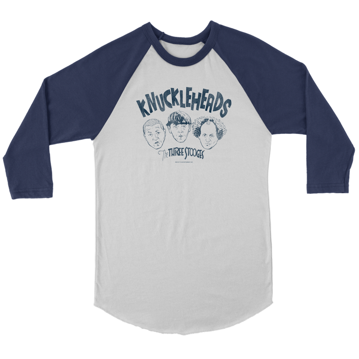 Three Stooges 3/4 Sleeve T-Shirt: Knuckleheads