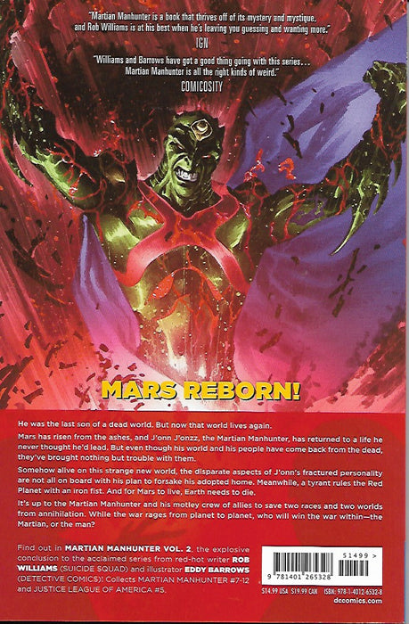 DC Martian Manhunter Volume 2: The Red Rising