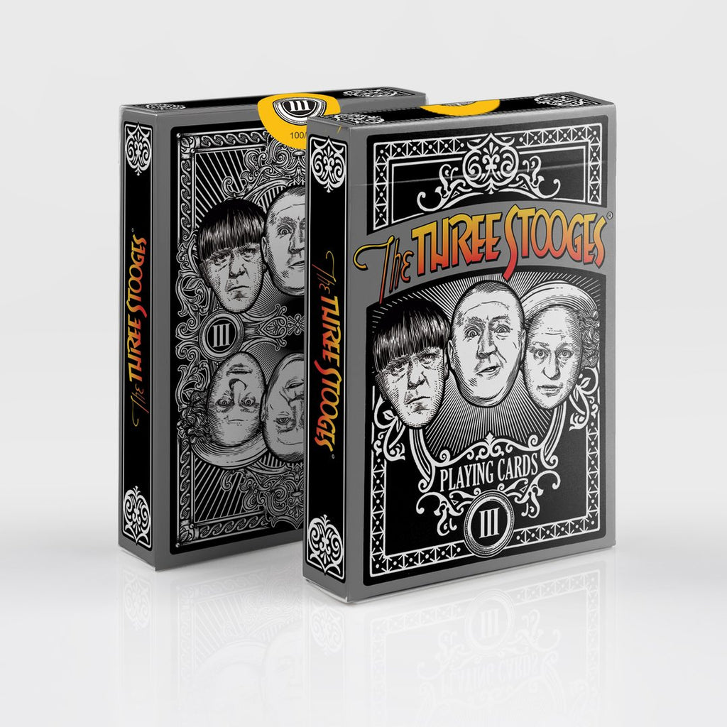 Three Stooges Officially Licensed Playing Cards — The Three